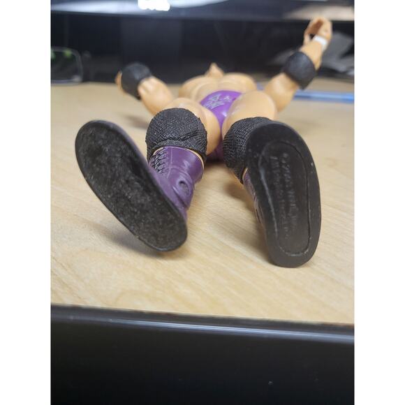 2003 WWE Jakks Ruthless Aggression Series 6 HHH Purple Tights Wrestling Figure - Picture 5 of 5